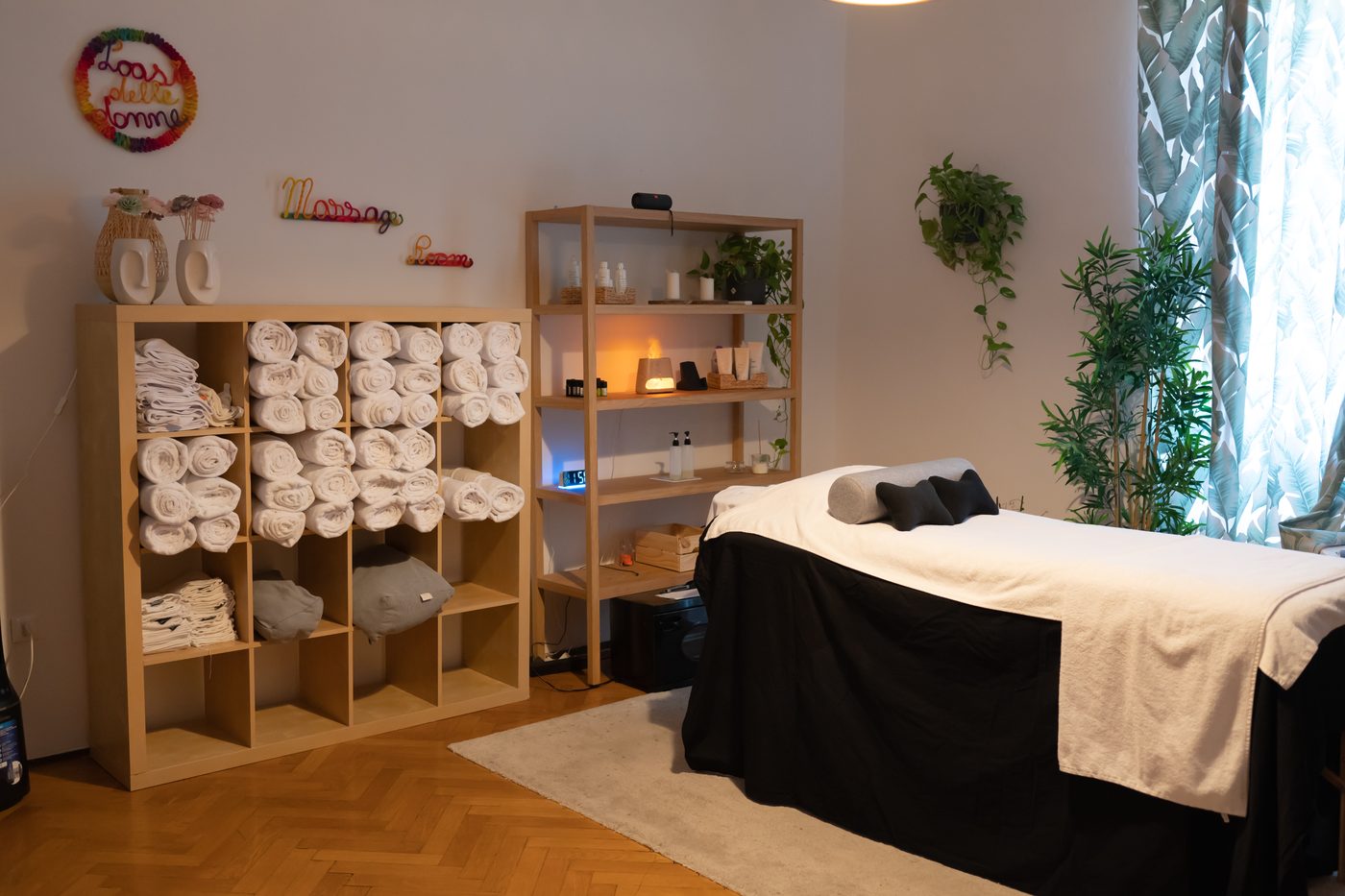 L'ambiente del centro benessere